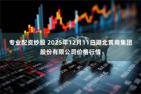 专业配资炒股 2025年12月11日湖北黄商集团股份有限公司价格行情